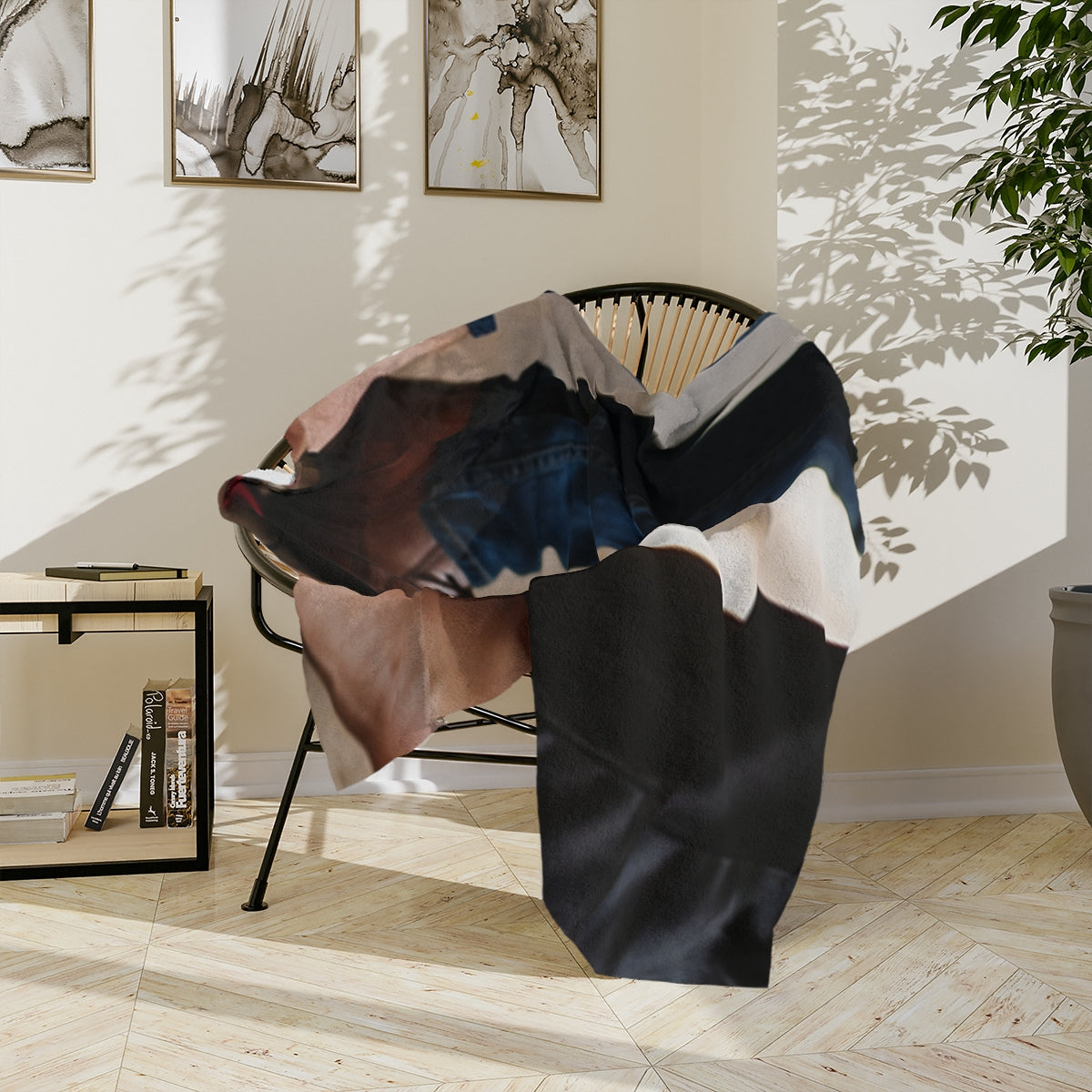 Velveteen Blanket - Midnight Dance | Echovira Gallery