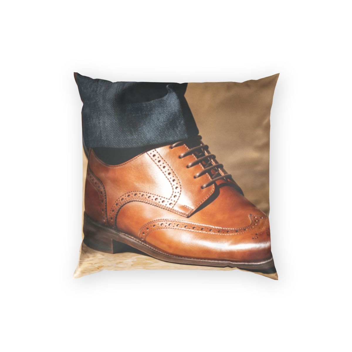 Poly Velvet Pillow - Sartorial Oxford Velvet Pillow |...