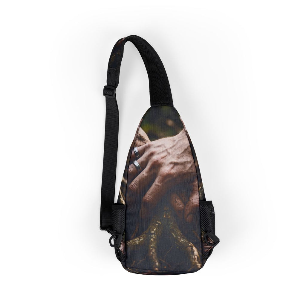 Chest Bag with Forest Root Art