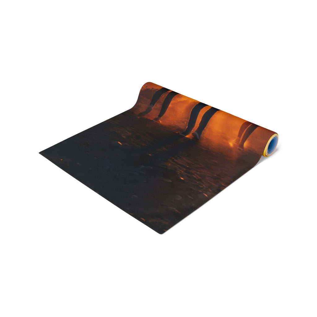 Table Runner - Golden Alpine Dining