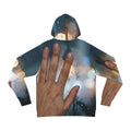 Women's Fashion Hoodie Rainy City Window Art