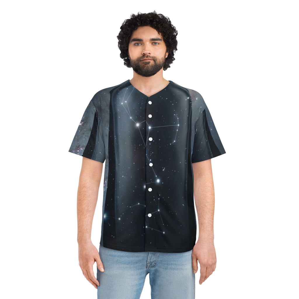 Men's Baseball Jersey Orion Constellation Art