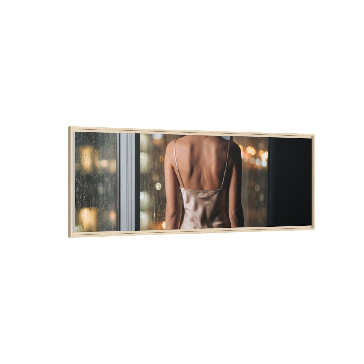 Framed Matte Canvas - Cinematic Nights