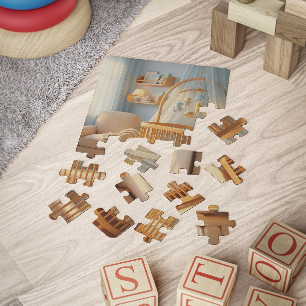Kids' Puzzle, 30-Piece - Kids Puzzle - Gentle Pastel...