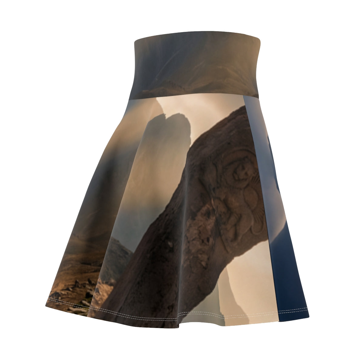 Women's Skater Skirt - Epic Landscape
