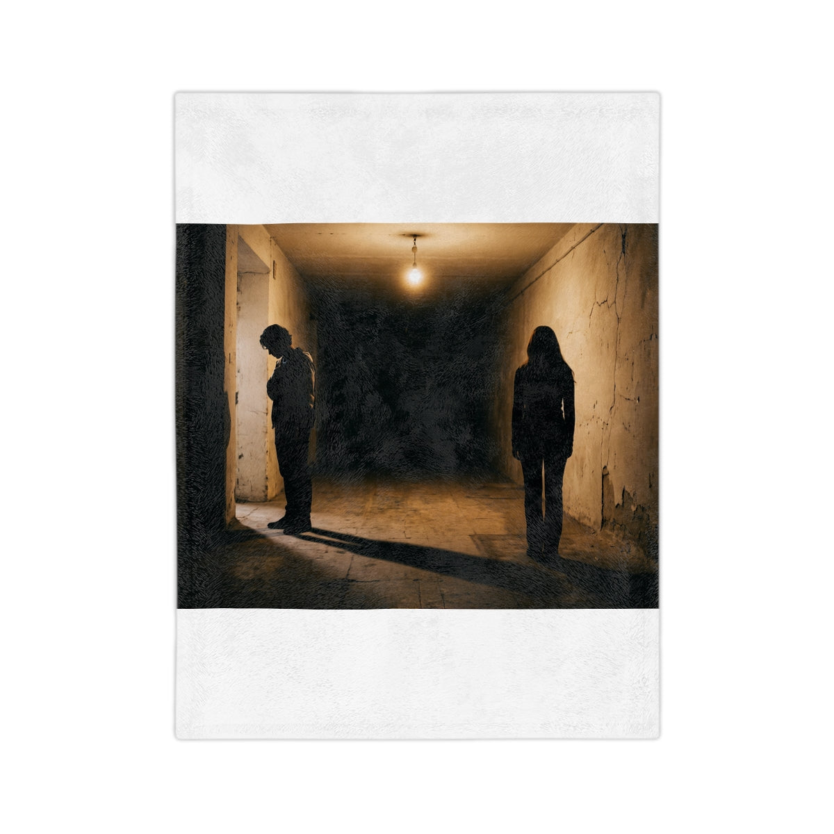 Velveteen Microfiber Blanket - Corridor | Echovira Gallery