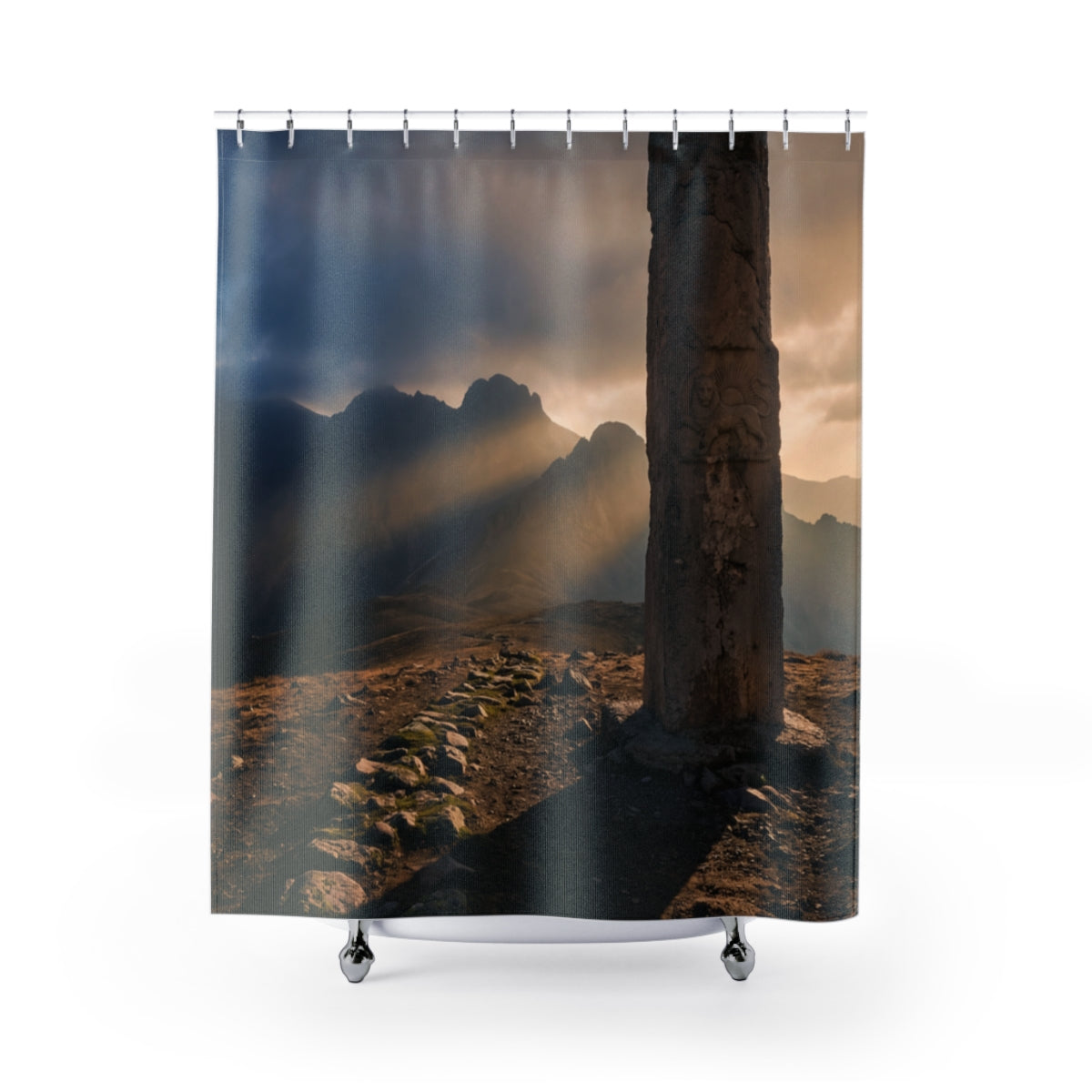 Shower Curtain - Ancient Sanctuary