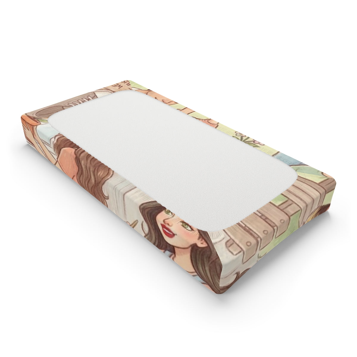 Changing Pad Cover - Garden Shoe Haven | Echovira Gallery