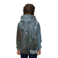 Kids Hoodie Melting Candle Rainy Window Art
