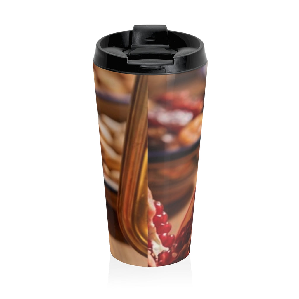 Stainless Steel Travel Mug - Lantern Glow | Echovira Gallery