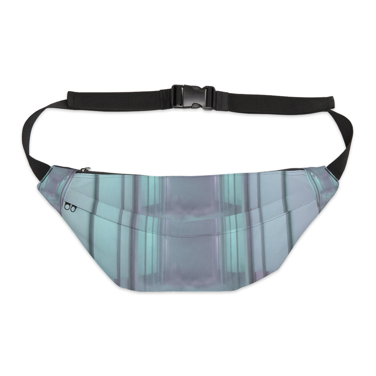 Large Fanny Pack - Liminal Corridor Fog Art Print | Echovira...