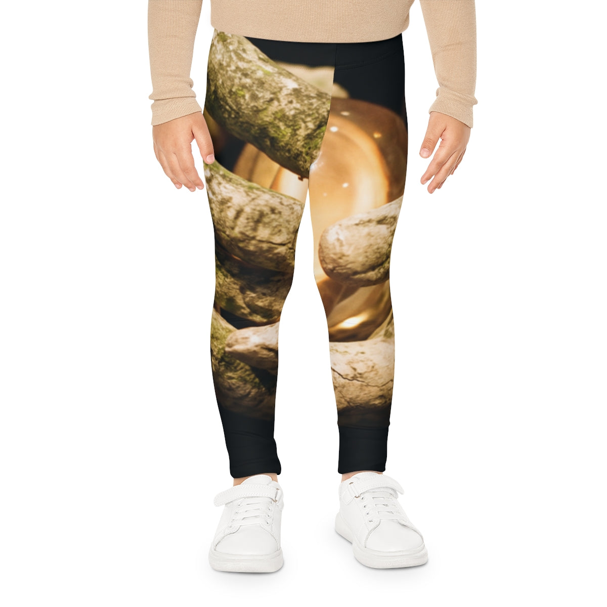 Kids Leggings Mystic Stone Crystal Sphere