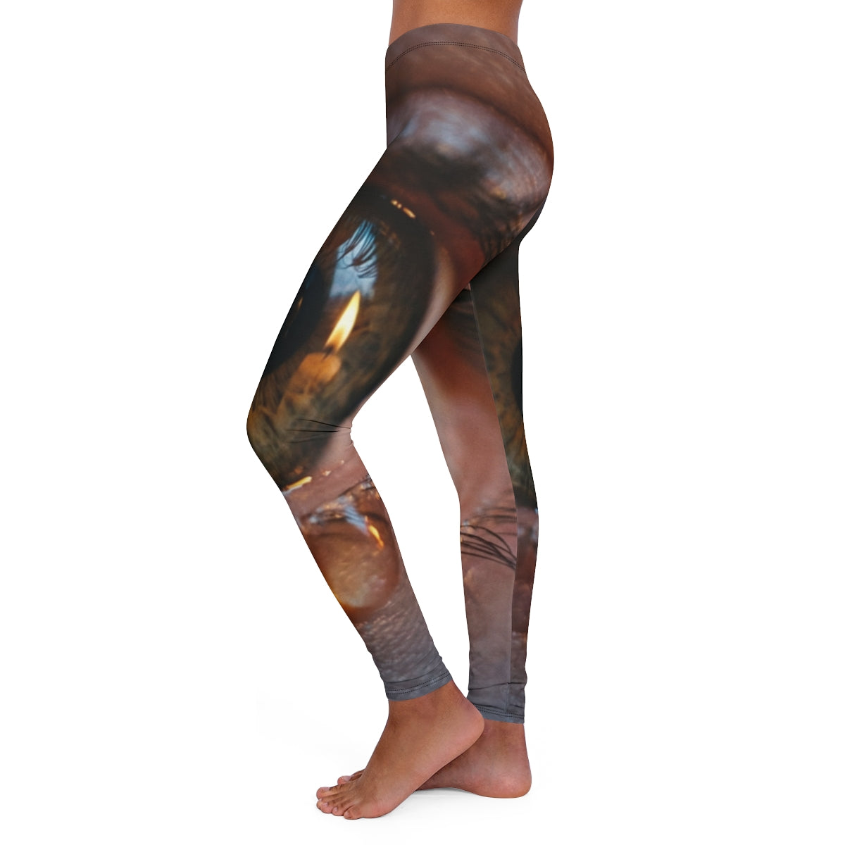 Women's Spandex Leggings - Luminous Tear