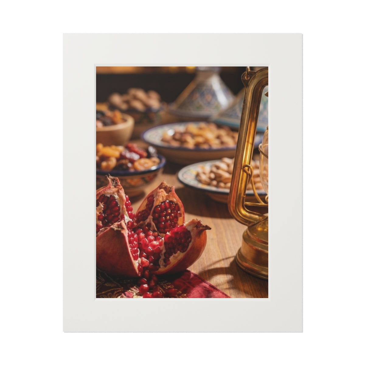 Fine Art Print - Amber Lantern & Pomegranate (11×14 & 16×20)...