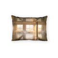 Cotton Pillow Sham - Golden Hour Reflection Corridor Art |...