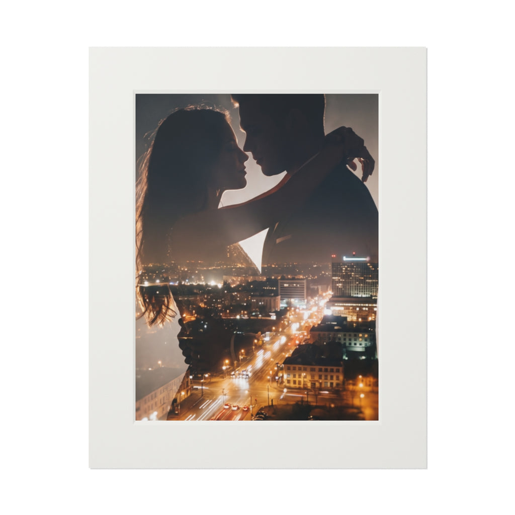 Framed Fine Art Print - Metropolitan Lovers (11×14 & 16×20)...