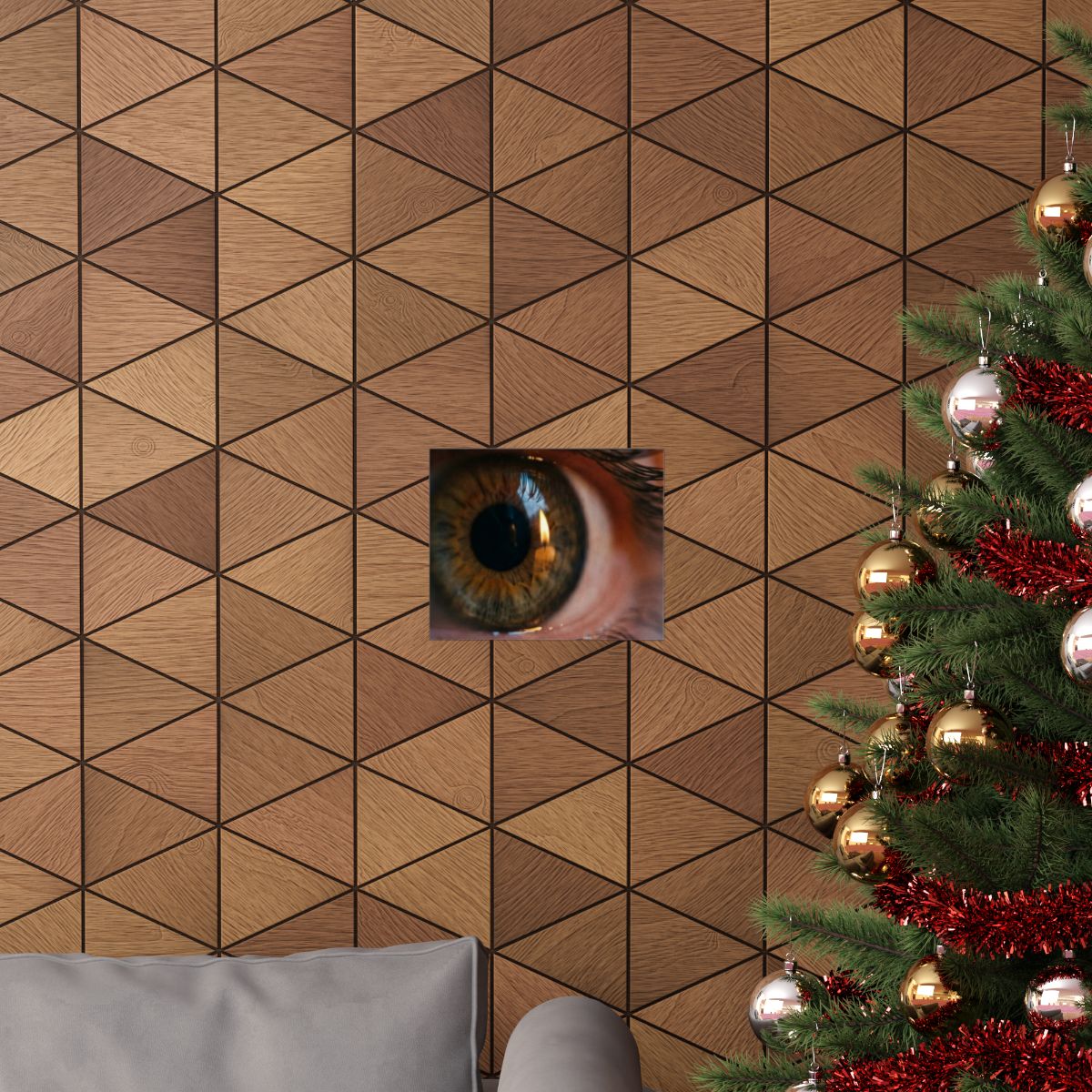 Matte Horizontal Posters - Amber Iris Reflection Fine Art......