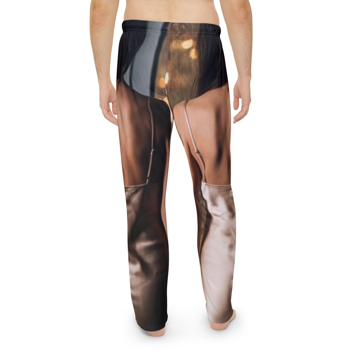 Men's Pajama Pants - Rainscape Lights | Echovira Gallery