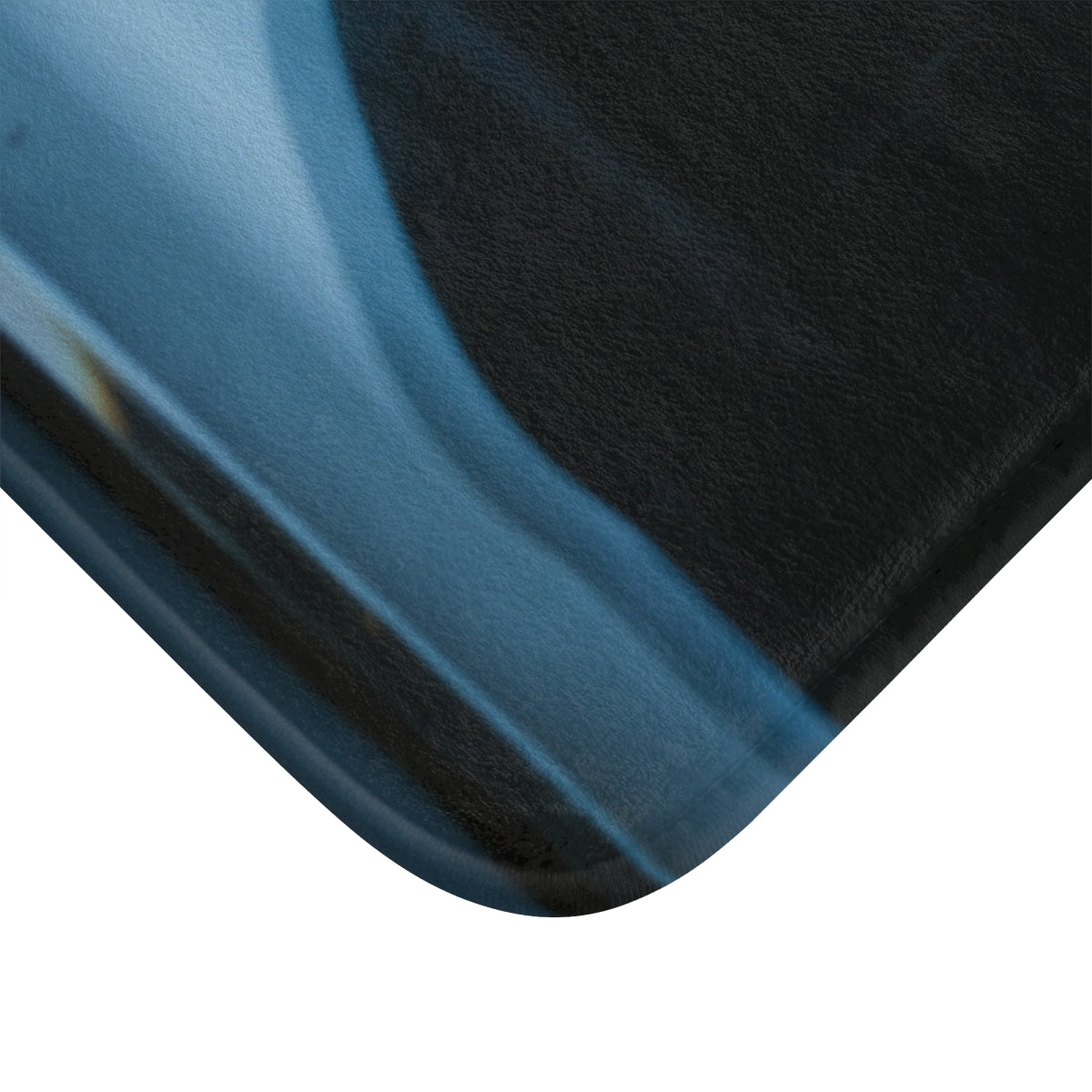 Midnight Reflection Bath Mat - Moody Washroom Decor |...