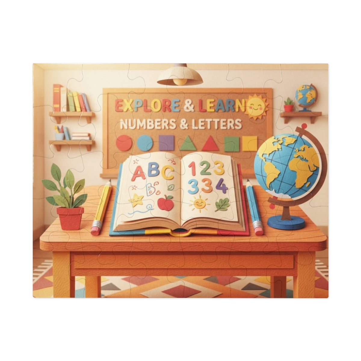 Jigsaw Puzzle with Tin - Playful Classroom Papercraft... |...