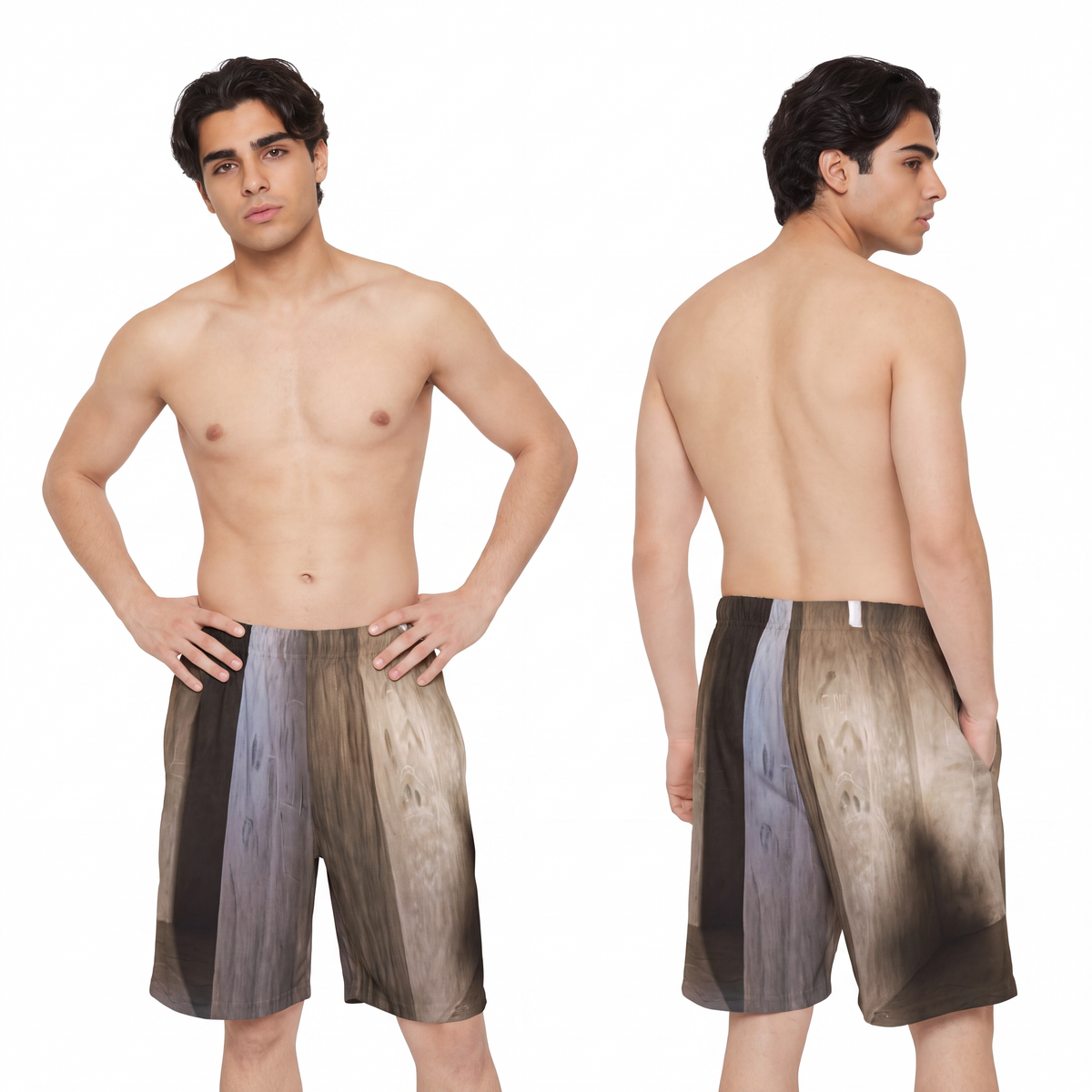Men's Sports Shorts - Shadows of the Citadel moody... |...