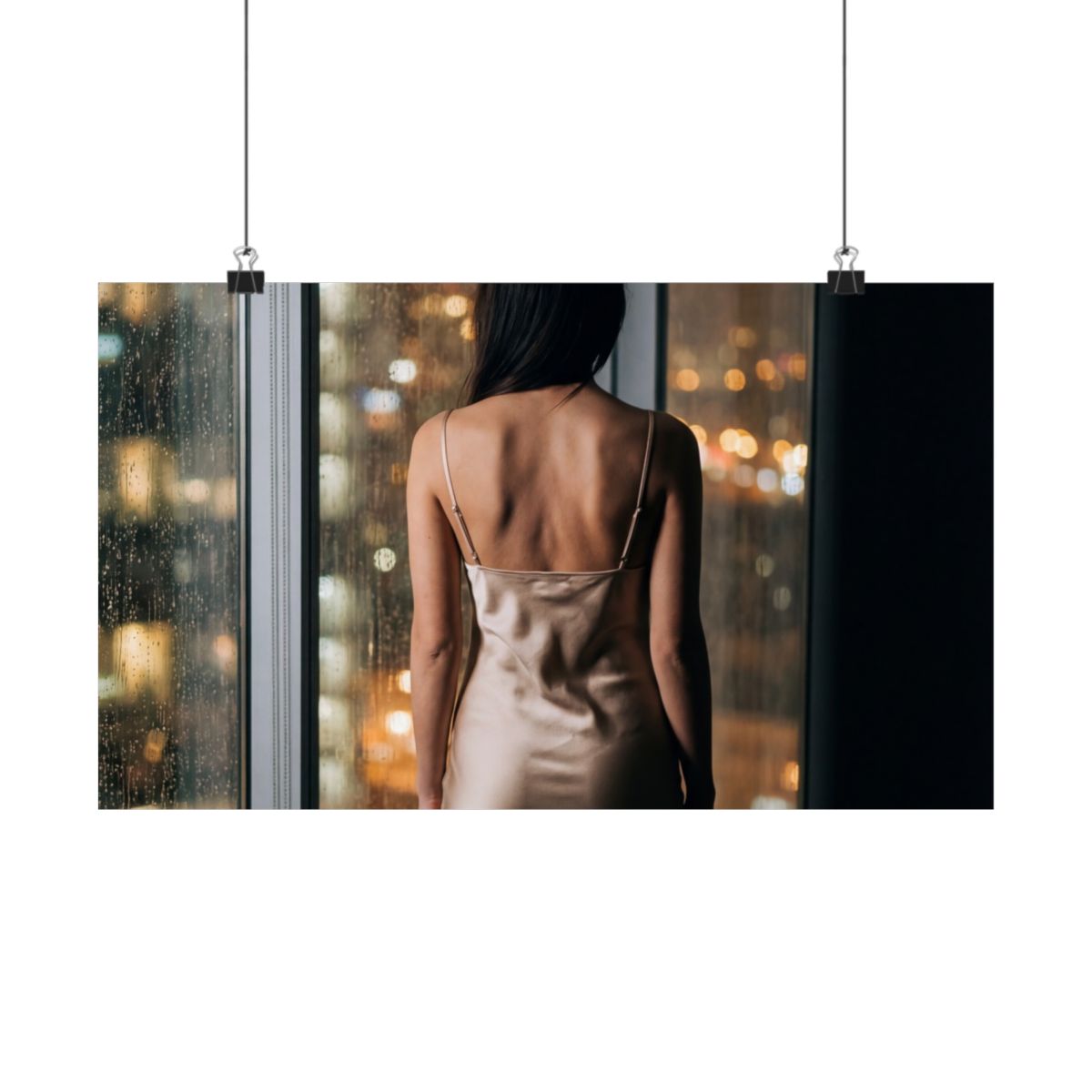 Matte Horizontal Posters - Midnight Reflections by Ella Farjad (10×8 & 54×36)