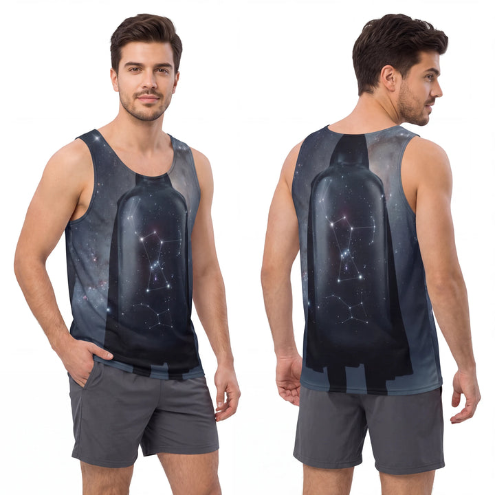 Herren-Tanktop – Starlit Obsidian Void