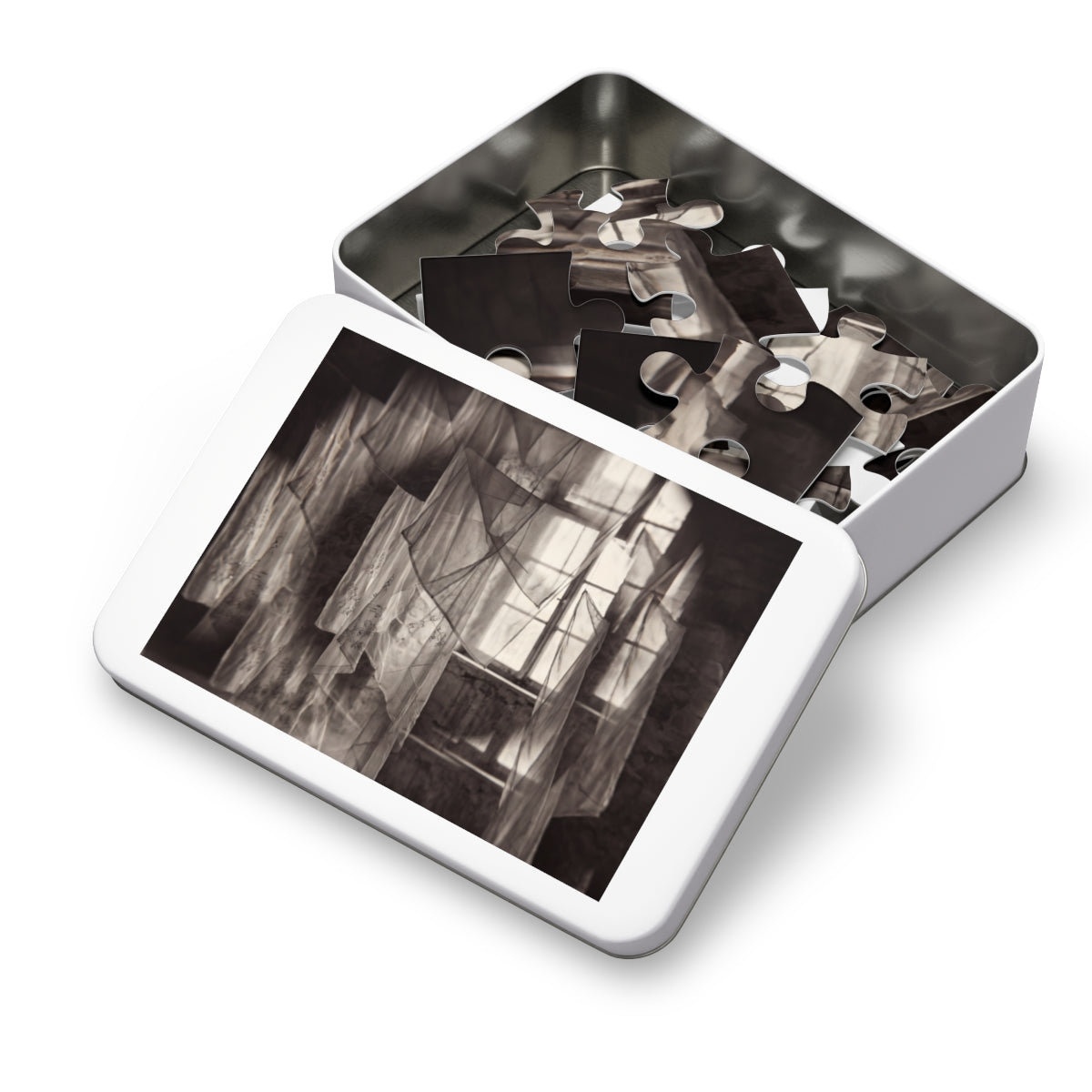 Jigsaw Puzzle with Tin - Spectral Veils (30, 110, 252, 500...