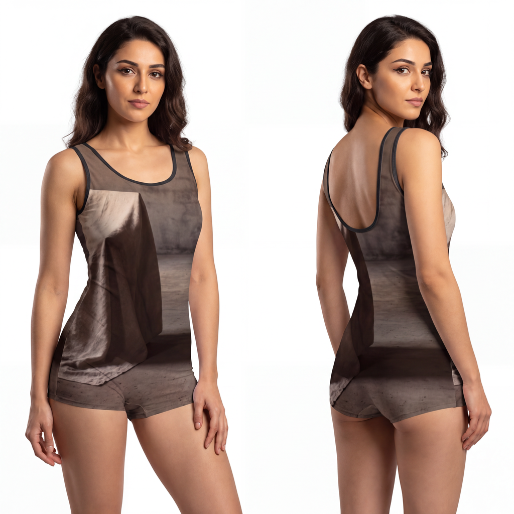 Women's Vintage Swimsuit - Draped Silence Still Life Art......
