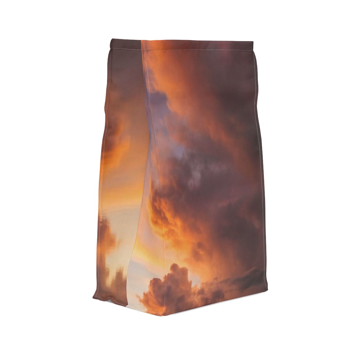 Polyester Lunch Bag - Sunset Silence | Echovira Gallery