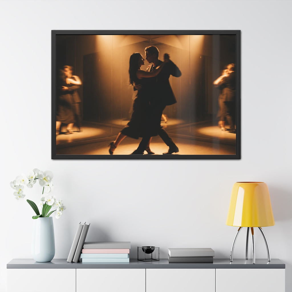 Golden Hour Tango Framed Poster — Landscape (10×8, 12×8... |...