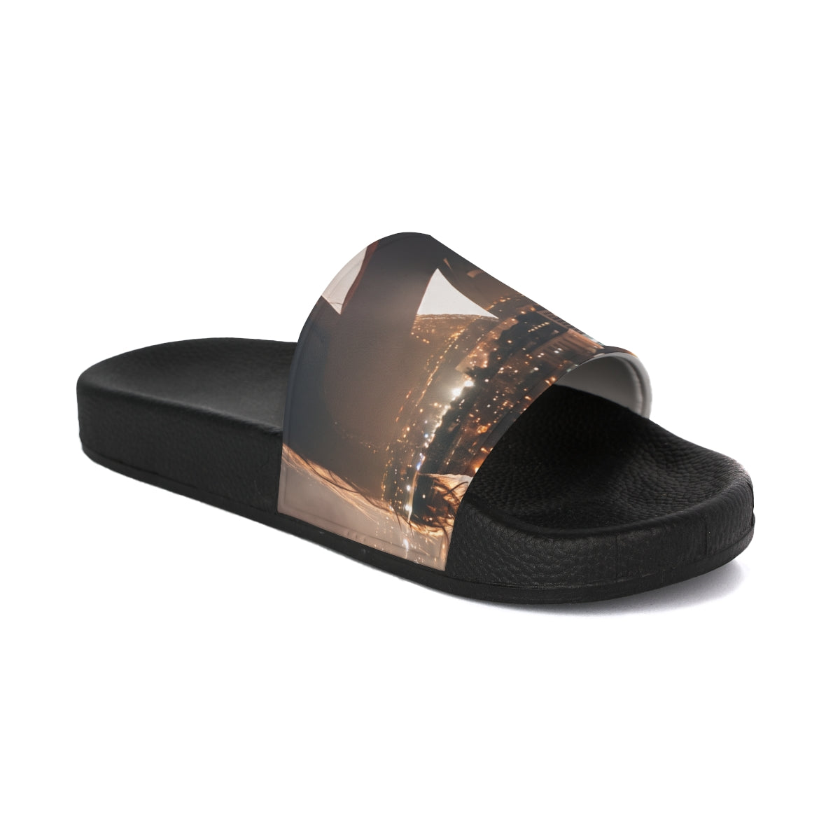 Women's Slide Sandals - Midnight City lights | Echovira...