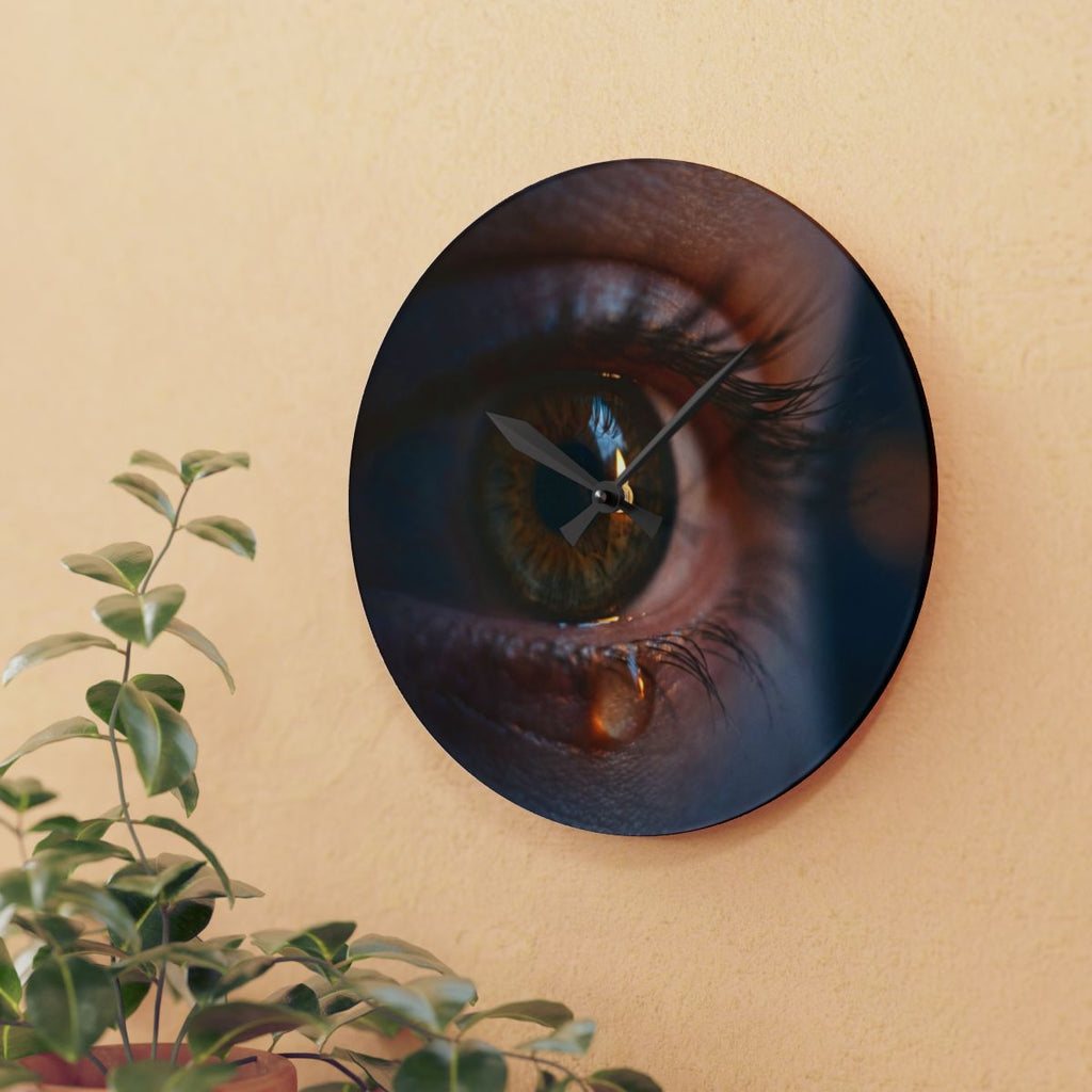 Acrylic Wall Clock - Timeless Emotion