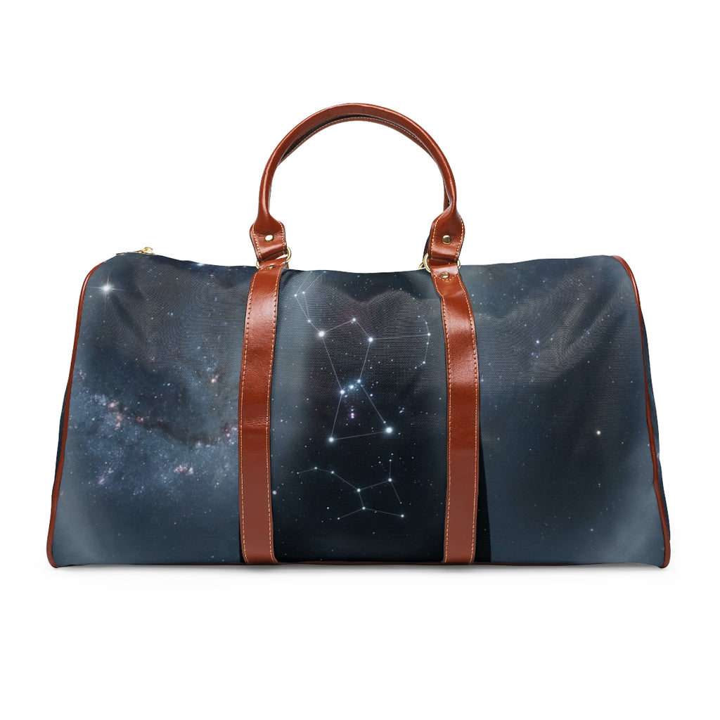 Waterproof Travel Bag - Cosmic Sentinel Orion Constellation...
