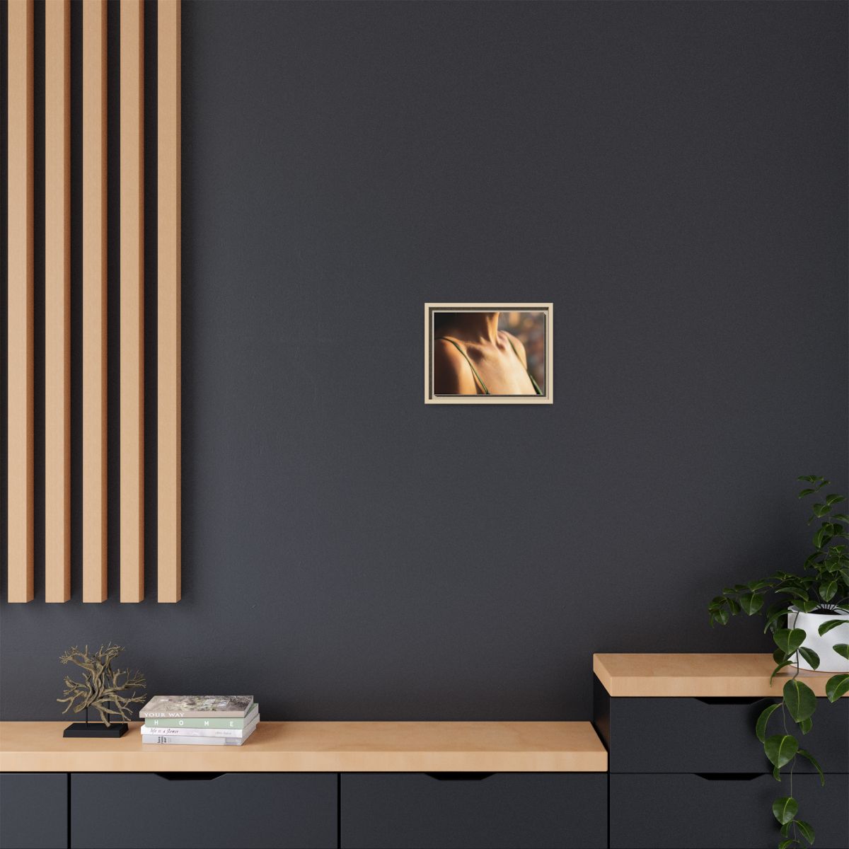 Matte Canvas Framed - Golden Hour Portrait