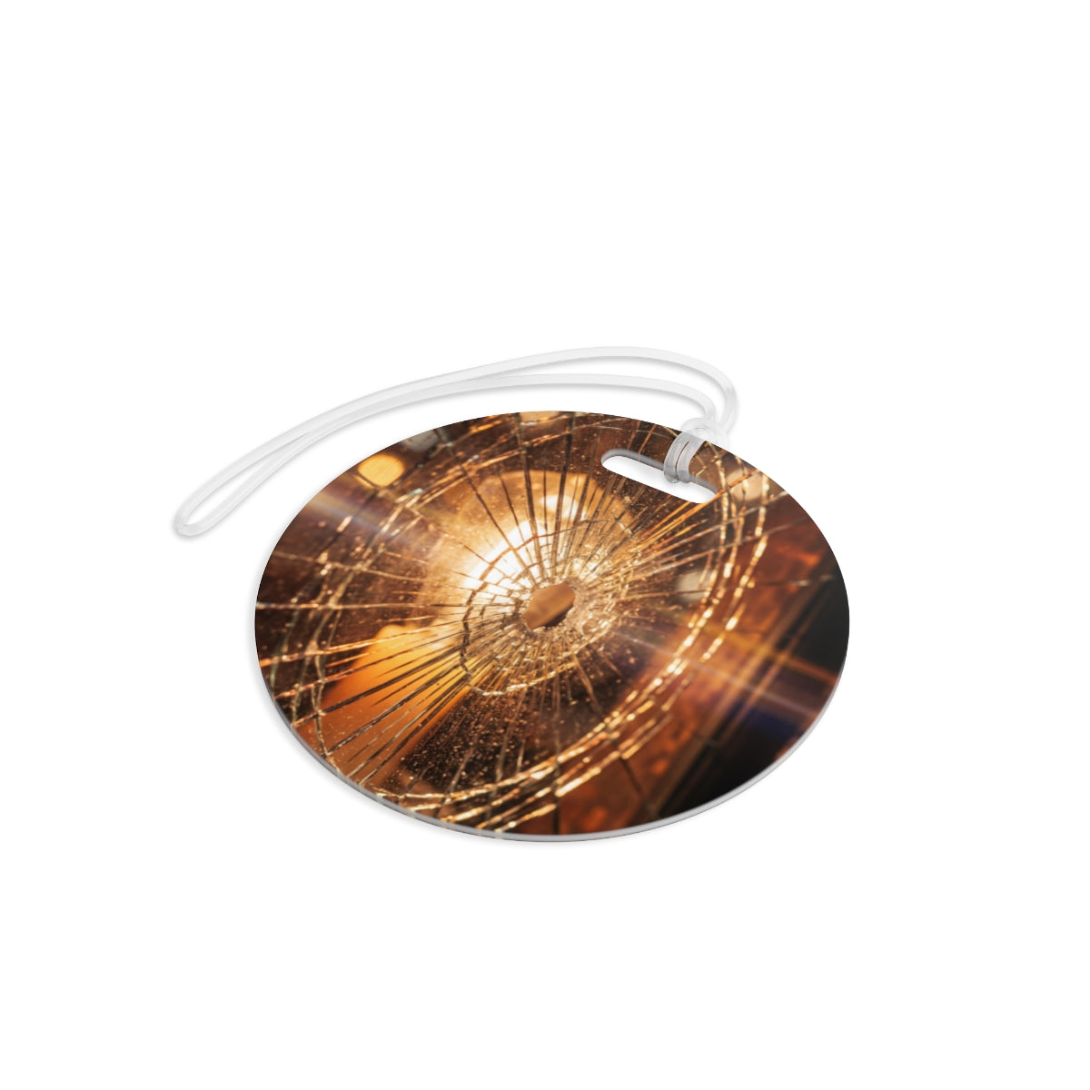 Luggage Tags - Moody Fractured Glass