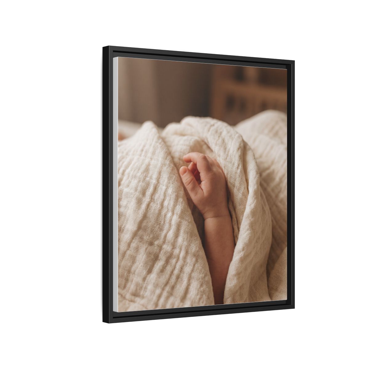 Framed Matte Canvas - Neutral Nursery