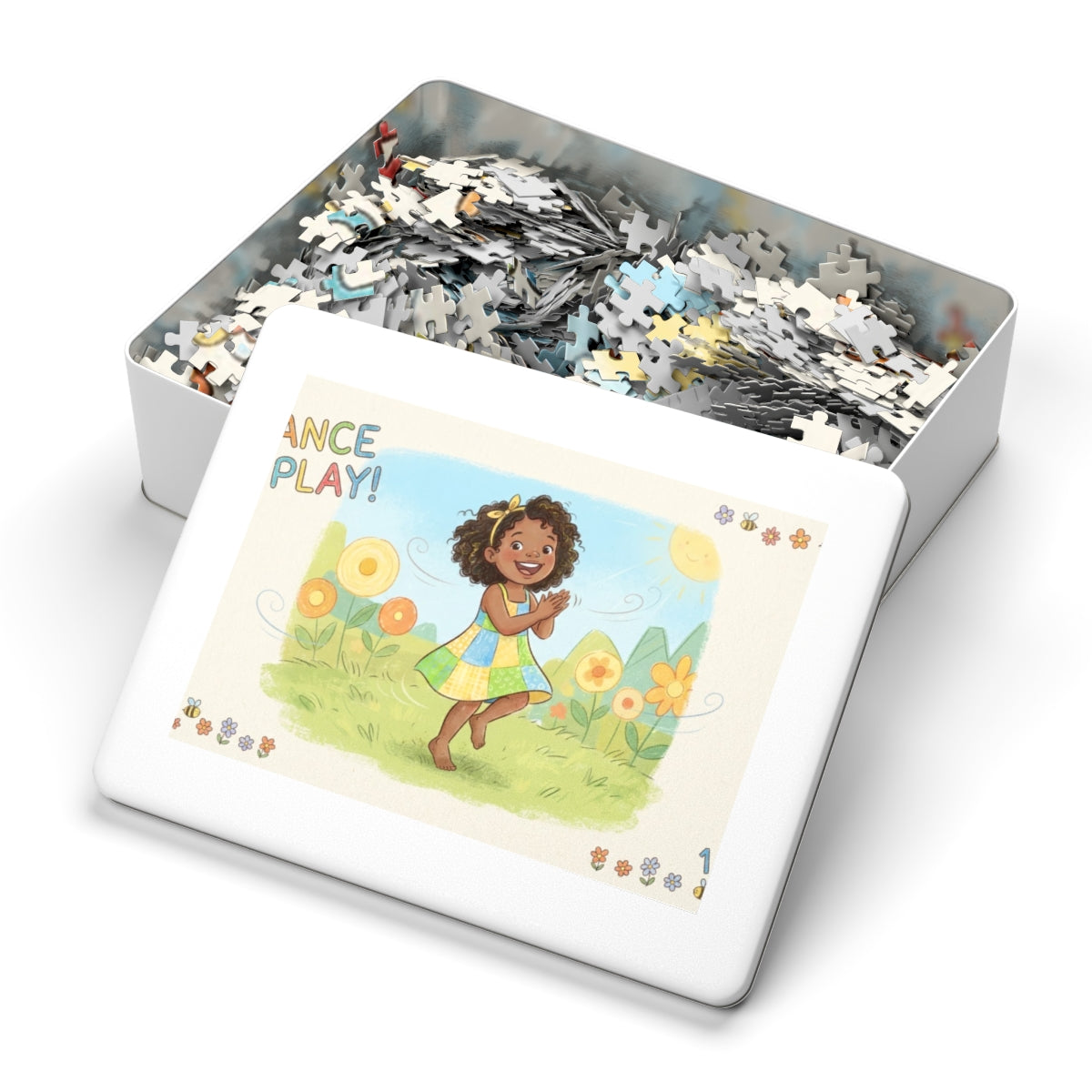 Jigsaw Puzzle with Tin - Sunny Meadow (30, 110, 252, 500......