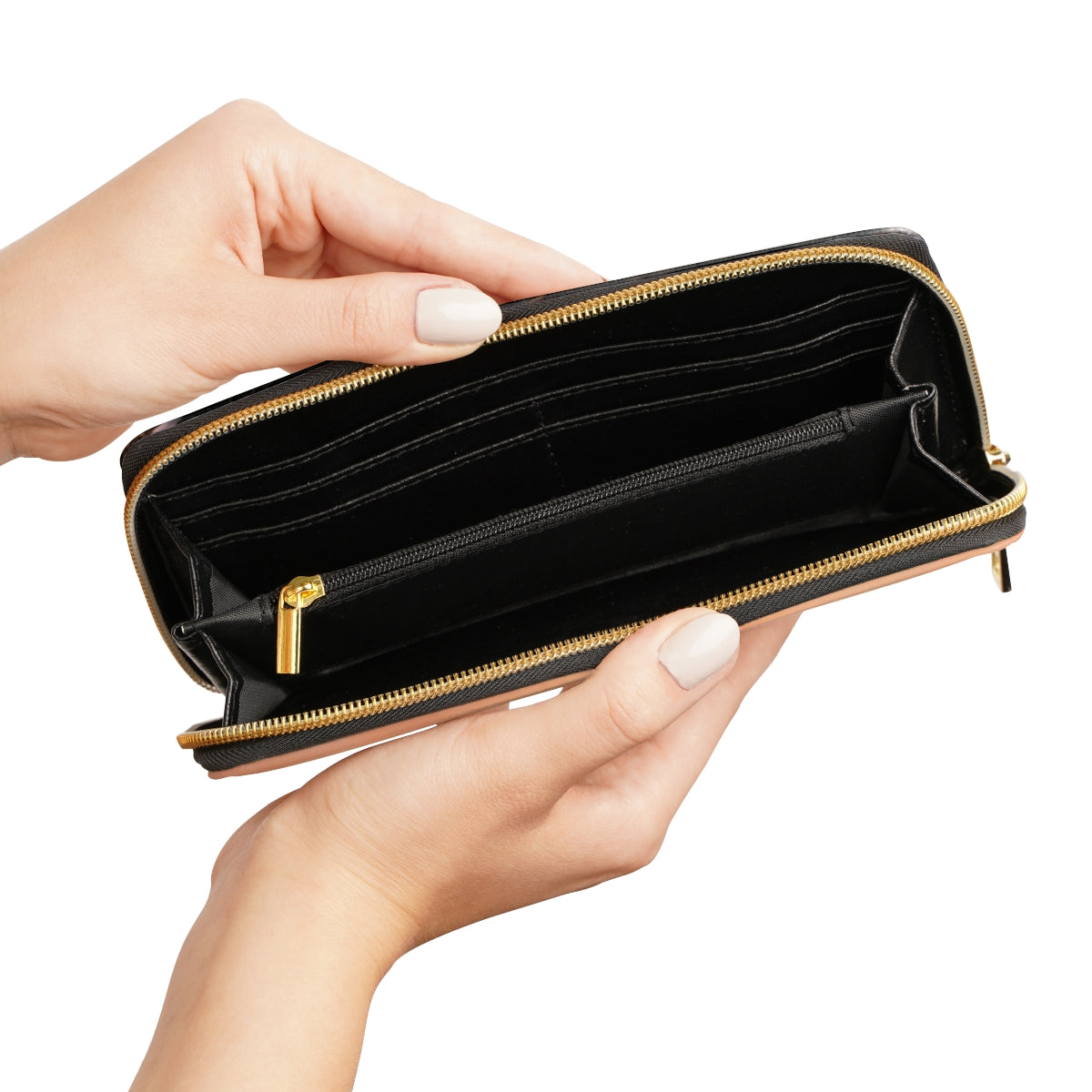 Zipper Wallet - Coastal Golden Dawn