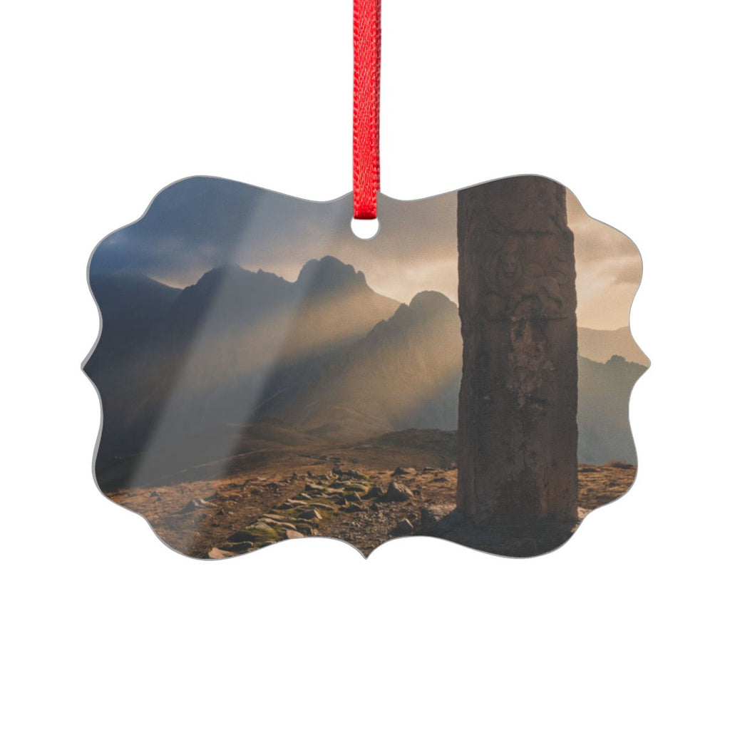 Acryl-Ornament – Goldenes Erbe