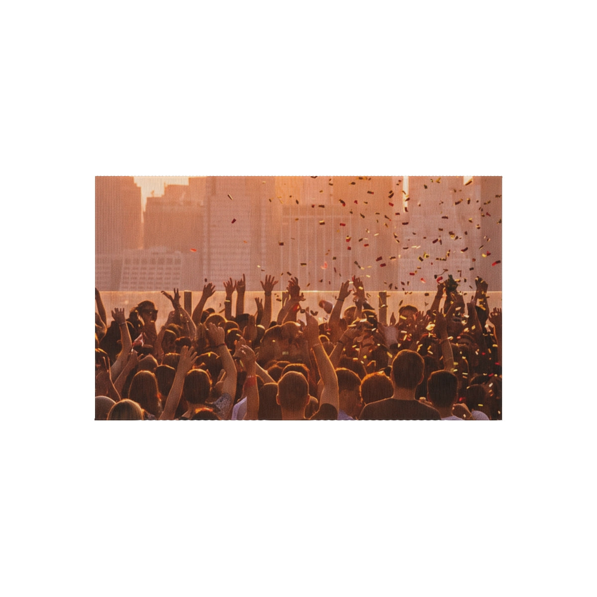 Outdoor Rug - City Lights Festival | Echovira Gallery