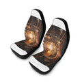Car Seat Covers - Shattered Amber Edge