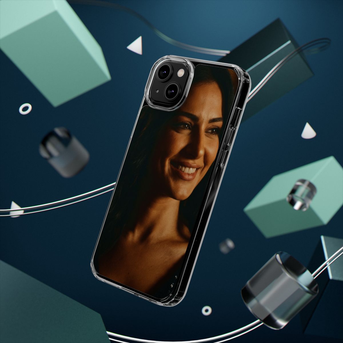 Clear Impact-Resistant Cases - Clear Phone Case - Golden...