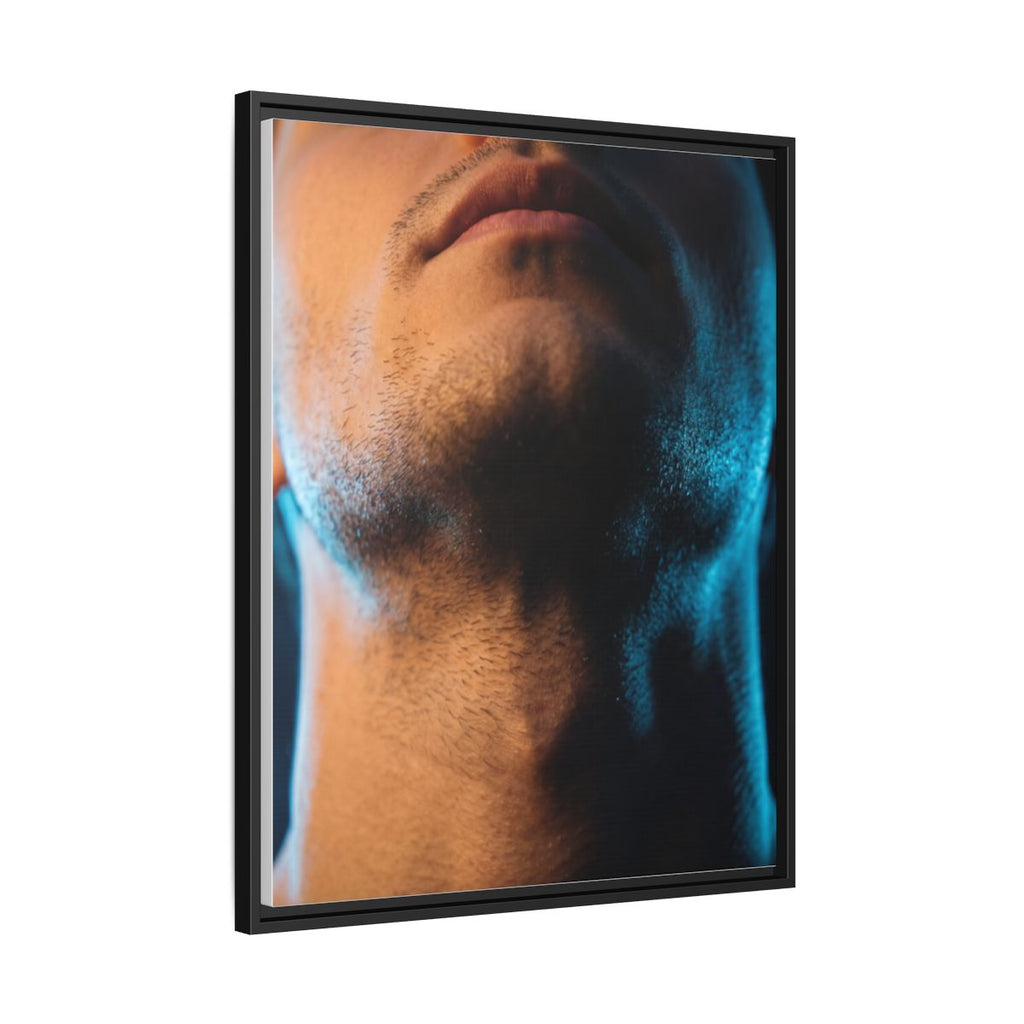Framed Matte Canvas - Neon Noir