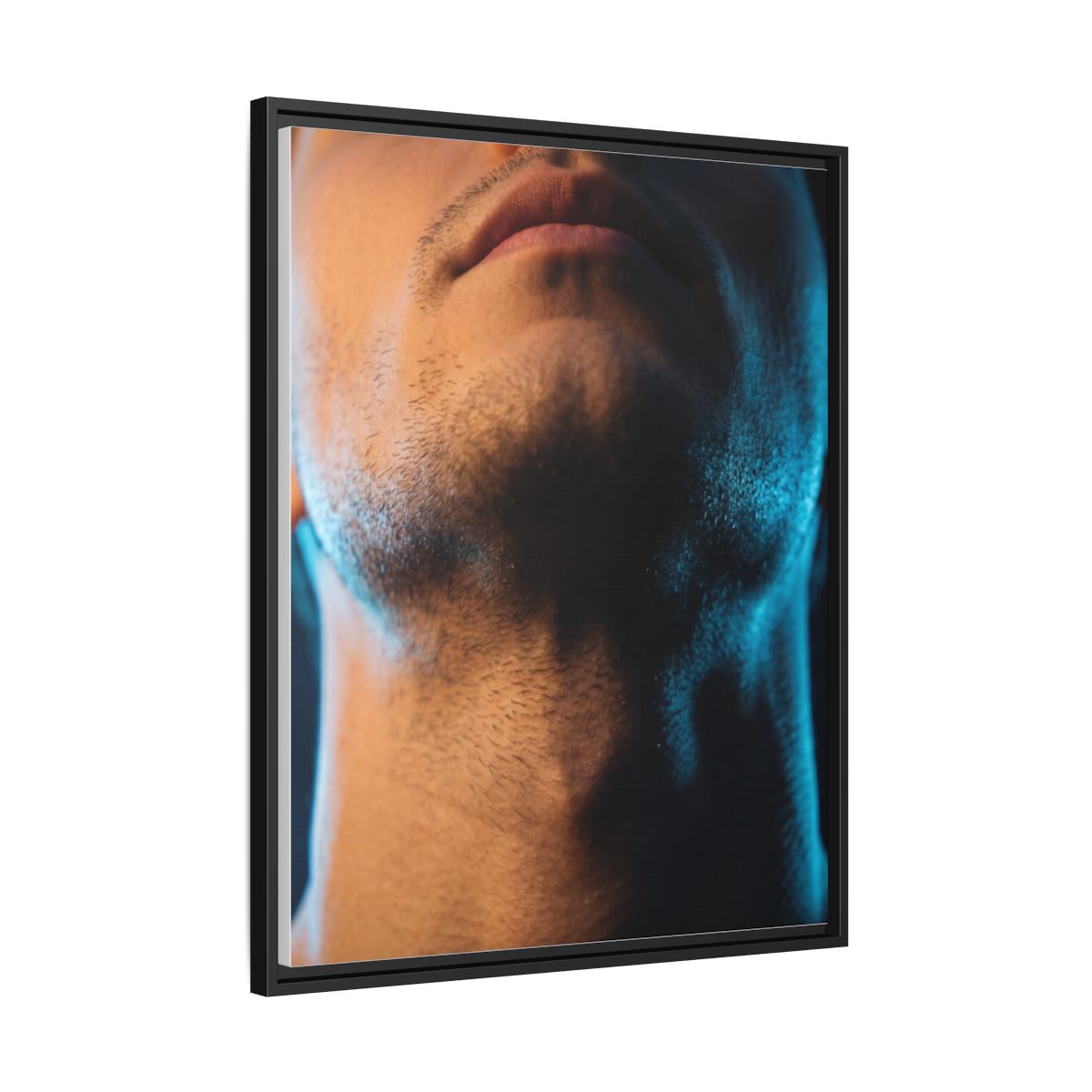 Framed Matte Canvas - Neon Noir
