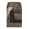 Sack - Draped Silence Still Life Art - Shadowed Sanctuary |...