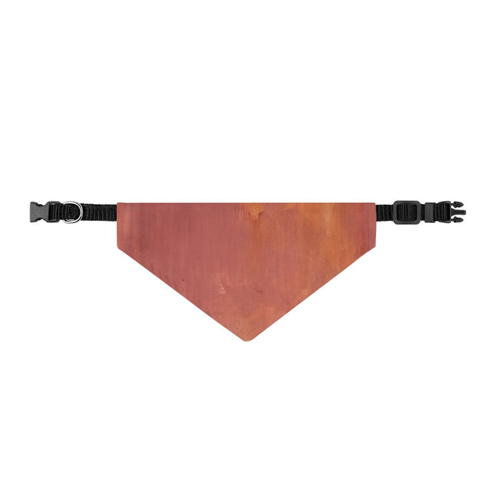 Clip-on Pet Bandana - Velvet Whispers Abstract Pink Lip Art