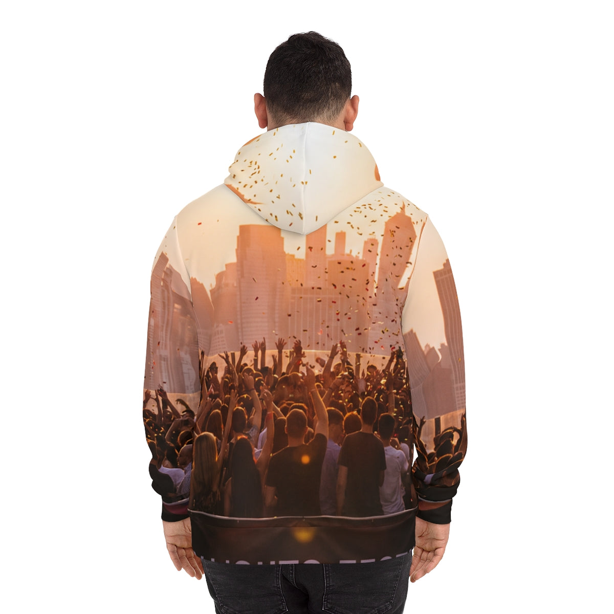Men's Fashion Hoodie - City Lights Festival | Echovira...