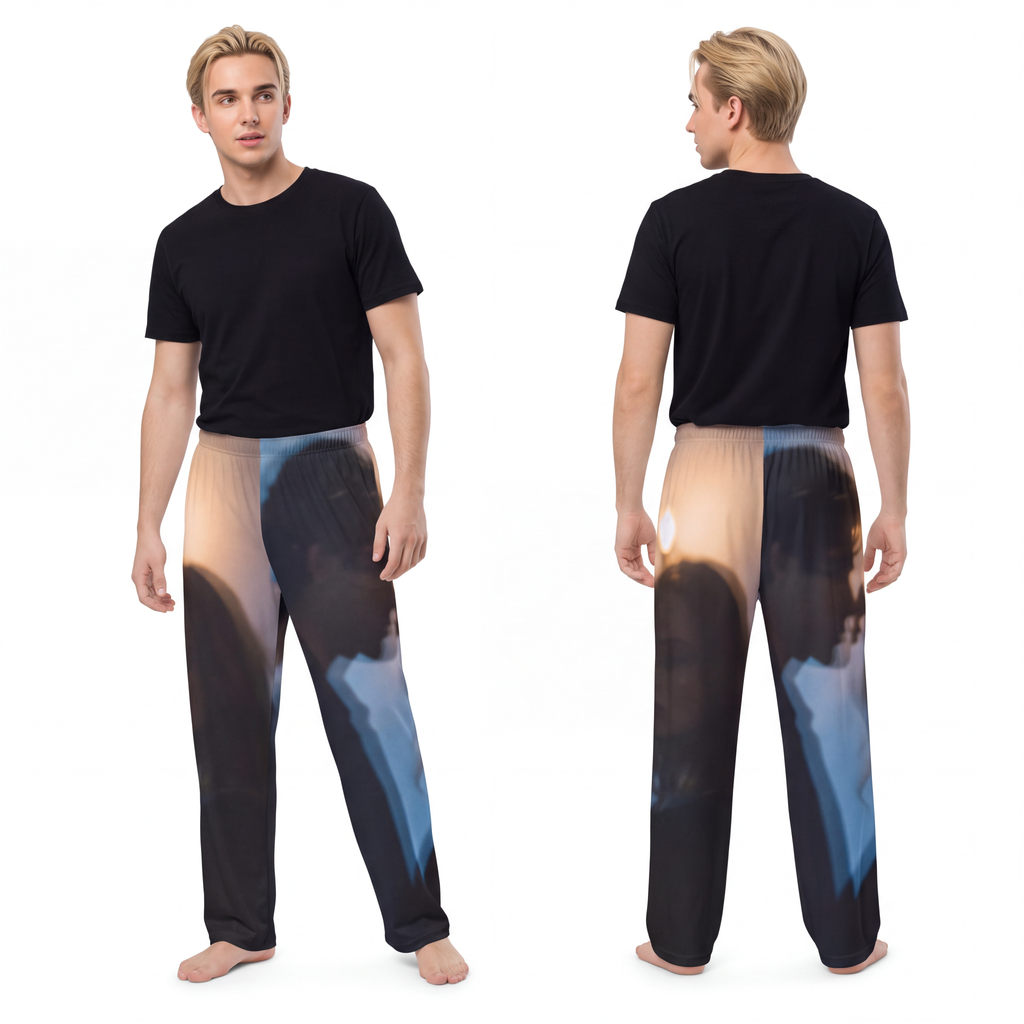 Men's Pajama Pants - Midnight Shadow PJ Pants - Moody... |...