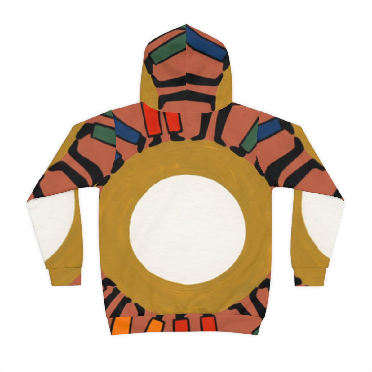 Children's Hoodie - Unity Mandala Folk Art | Echovira...